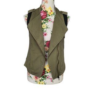 Ice Fashion Khaki Black Vest